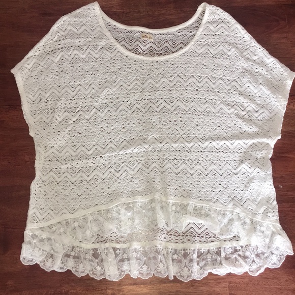 Hollister Tops - Hollister Lace Blouse Hollister Tops - Hollister Lace Blouse